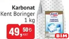 KENT BORİNGER KARBONAT 1 KG KENT BORİNGER KARBONAT 1 KG